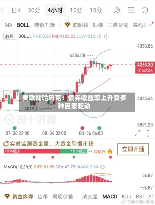 美联储哈玛克：债券收益率上升受多种因素驱动-第2张图片