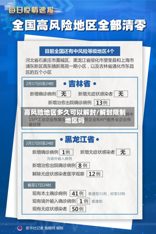 高风险地区多久可以解封/解封限制地区吗-第2张图片