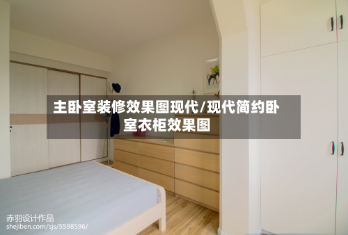 主卧室装修效果图现代/现代简约卧室衣柜效果图-第2张图片