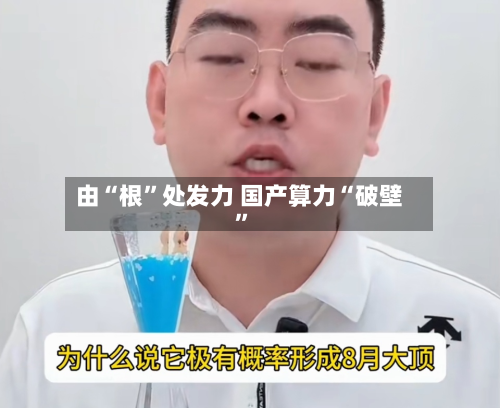 由“根”处发力 国产算力“破壁”-第3张图片