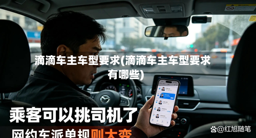 滴滴车主车型要求(滴滴车主车型要求有哪些)-第2张图片
