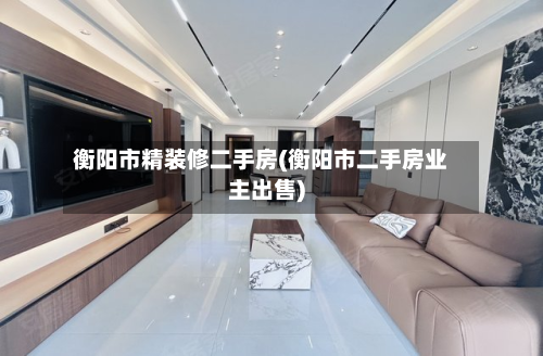 衡阳市精装修二手房(衡阳市二手房业主出售)