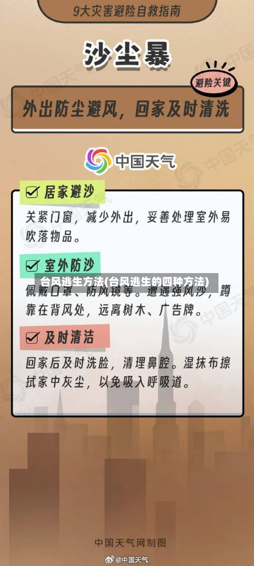 台风逃生方法(台风逃生的四种方法)-第2张图片