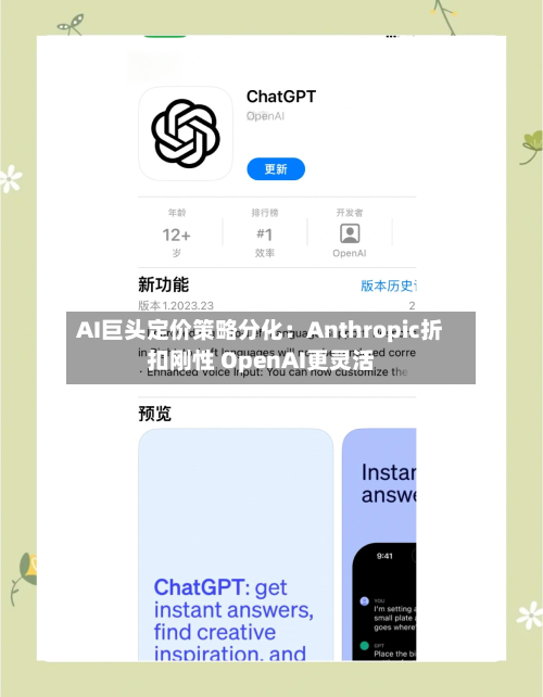 AI巨头定价策略分化：Anthropic折扣刚性 OpenAI更灵活-第2张图片
