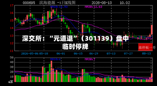 深交所：“元道退	”（301139）盘中临时停牌-第1张图片