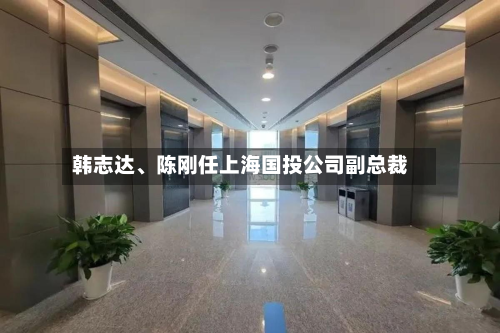 韩志达、陈刚任上海国投公司副总裁-第2张图片