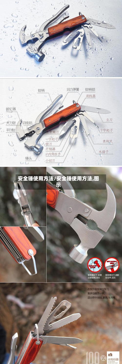 安全锤使用方法/安全锤使用方法,图示-第3张图片