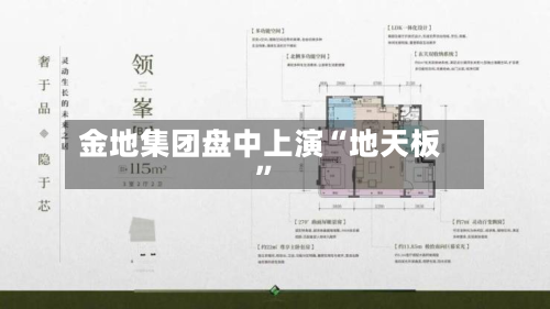 金地集团盘中上演“地天板”