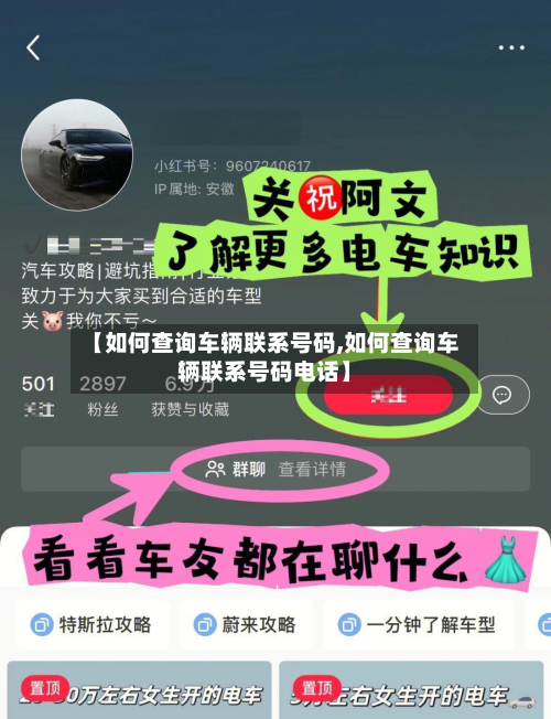 【如何查询车辆联系号码,如何查询车辆联系号码电话】-第3张图片