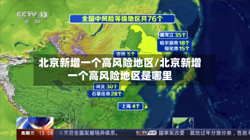 北京新增一个高风险地区/北京新增一个高风险地区是哪里