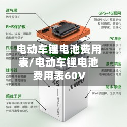 电动车锂电池费用表/电动车锂电池费用表60V