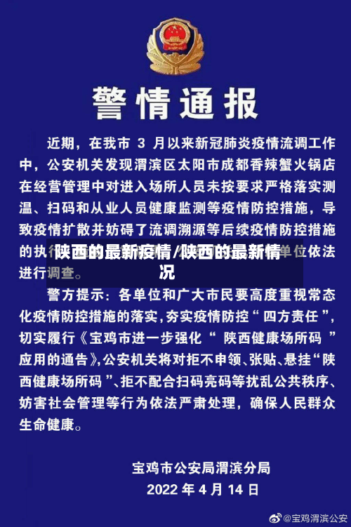 陕西的最新疫情/陕西的最新情况