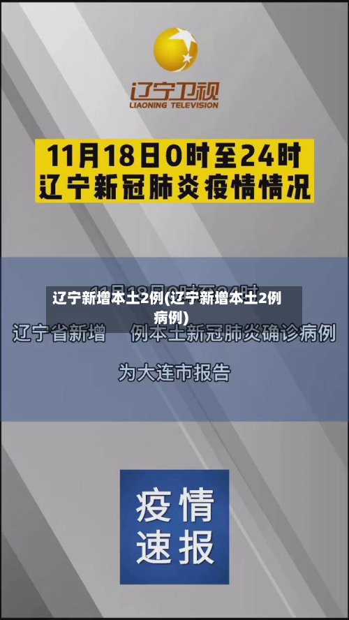 辽宁新增本土2例(辽宁新增本土2例病例)
