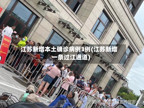 江苏新增本土确诊病例3例(江苏新增一条过江通道)-第2张图片