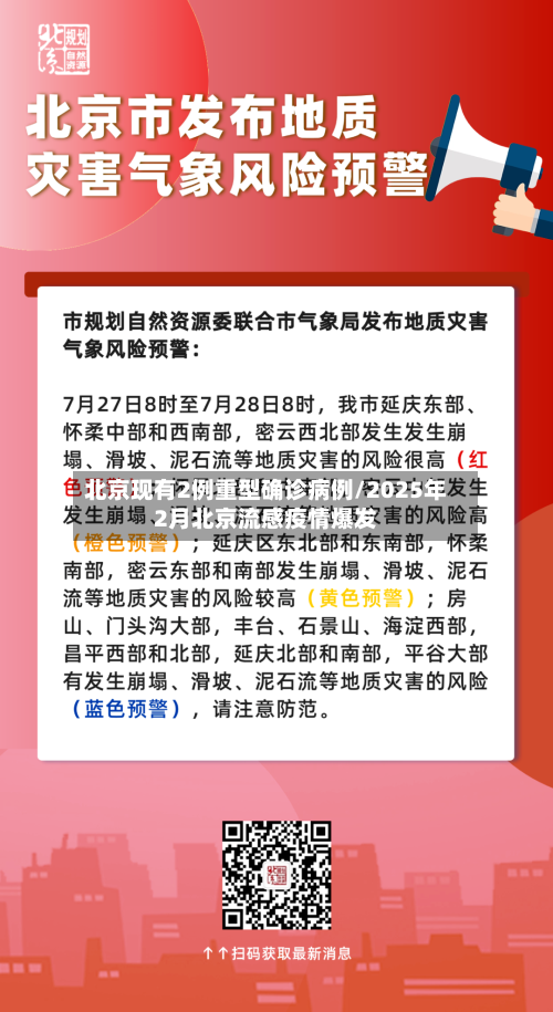 北京现有2例重型确诊病例/2025年2月北京流感疫情爆发-第2张图片