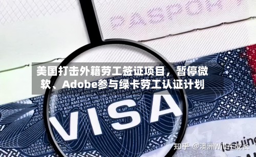 美国打击外籍劳工签证项目	，暂停微软、Adobe参与绿卡劳工认证计划-第2张图片