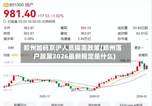 郑州加码京沪人员隔离政策(郑州落户政策2026最新规定是什么)-第3张图片