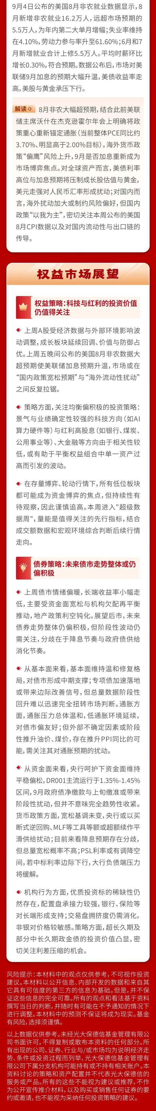一周观市 | 光大保德信基金：市场波动盘整，关注均衡偏积极的投资策略