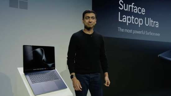 微软称新旗舰笔记本搭载英伟达芯片 部分AI任务表现优于苹果MacBook