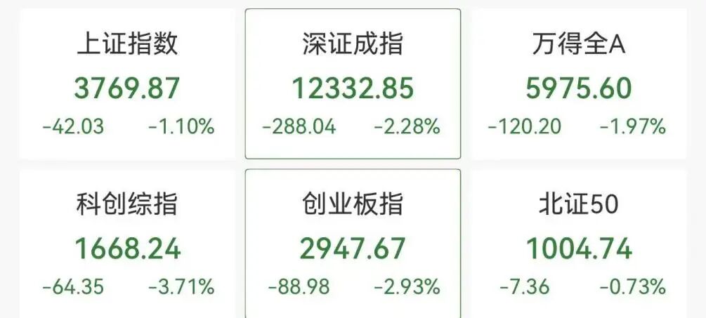 大面积跳水！“光	”大跌，千亿市值股重挫
